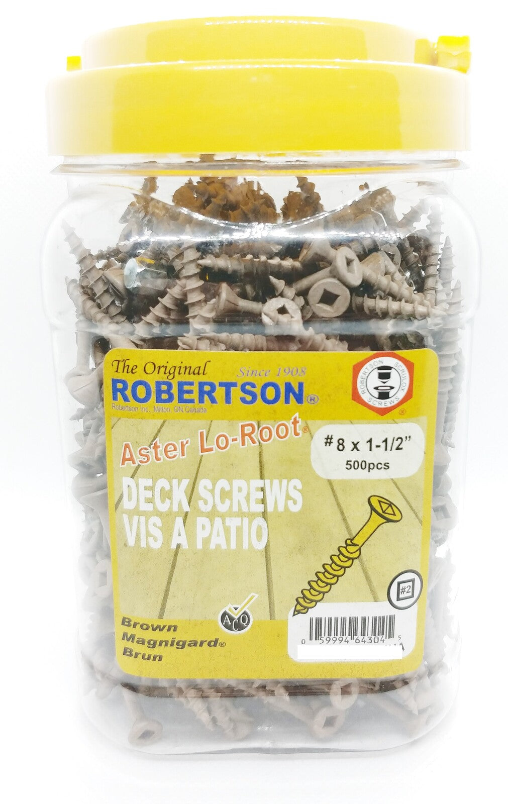 Treated Pine Brown Screws 8g x 37mm Qty 500