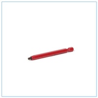 size 2 x 100mm Red Power driver bit