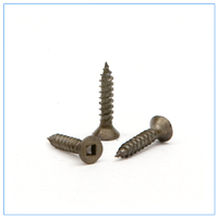 Flat HD Csunk Steel Screws 4g x 10mm Qty 100