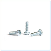 Pan Machine Screws - 4G x 10mm  Qty 100