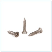 Flat HD Csunk Steel Screws 6g x 12mm Qty 100