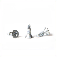 8g x 12 mm Flat head camtap screw Qty 100