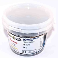 Flat HD Steel Screws 8g x 25mm 500