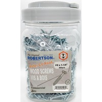 8g x 31mm Particle Board Screws Zinc Qty 500