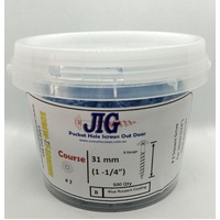 Blue Zinc Outdoor Pocket Screws 8g x 31mm Qty 500