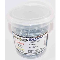 Flat HD Csunk Steel Screws 8g x 44mm Zinc Qty 500