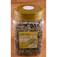 Treated Pine Brown Screws 8g x 50mm Qty 500