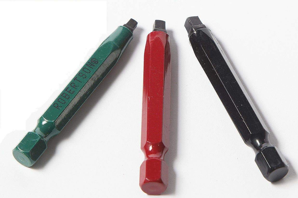 Driver Bit Pack #1, #2 and #3 50mm bits