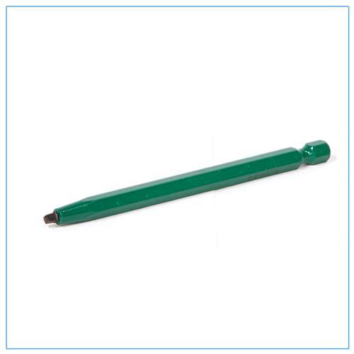 size 1 x 100mm-Green-Power driver bit
