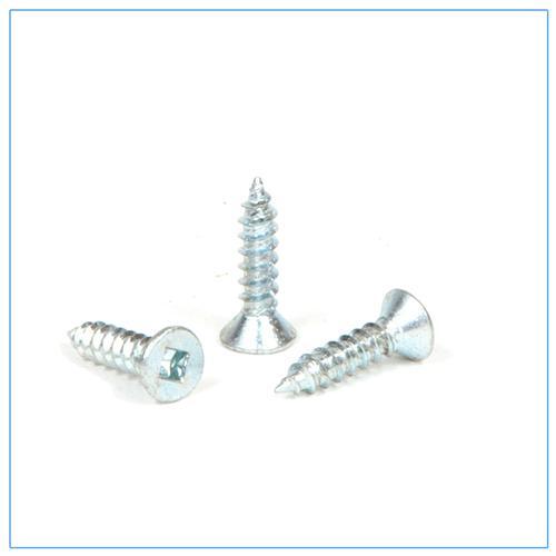 Flat HD Csunk Steel Screws 4g x 10mm Zinc Qty 100
