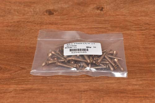 Flat HD Silicon Bronzes 6g x 19mm Qty 50