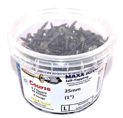Maxx Steel Screw 8g x 25mm Qty 500