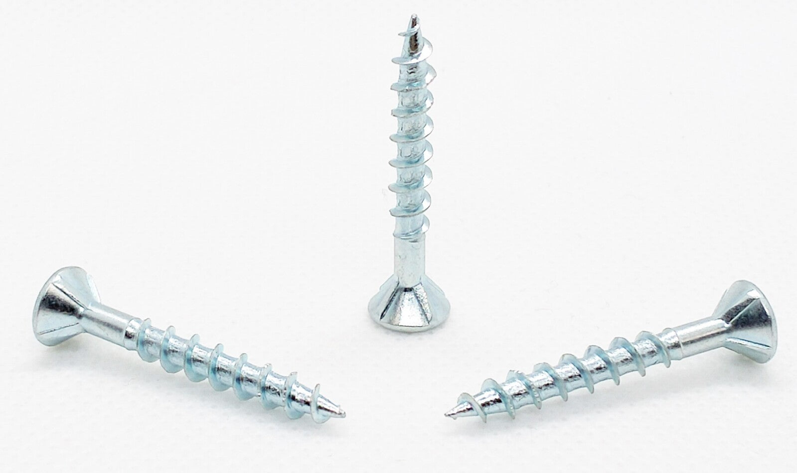 8g x 31mm Particle Board Screws Zinc Qty 500