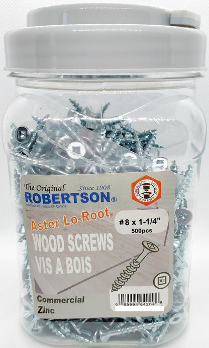 8g x 31mm Particle Board Screws Zinc Qty 500