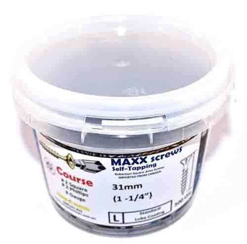 Maxx Steel Screw 8g x 31mm Qty 500