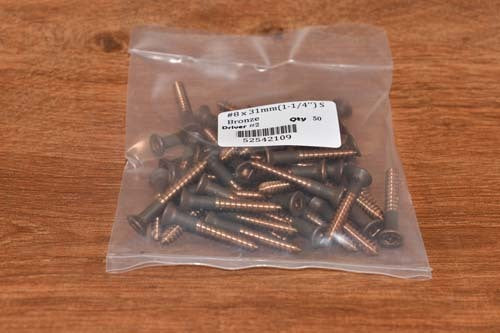 Flat HD Silicon Bronzes 8g x 31mm Qty 50