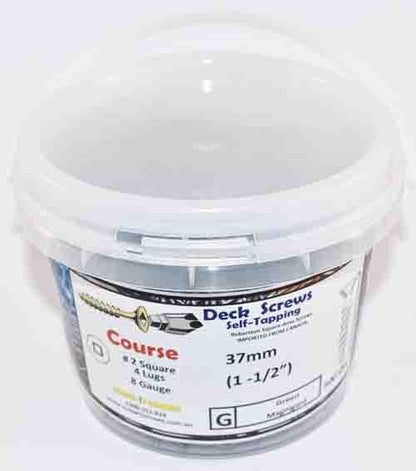 Treated Pine Screws 8g x 37mm Qty 500