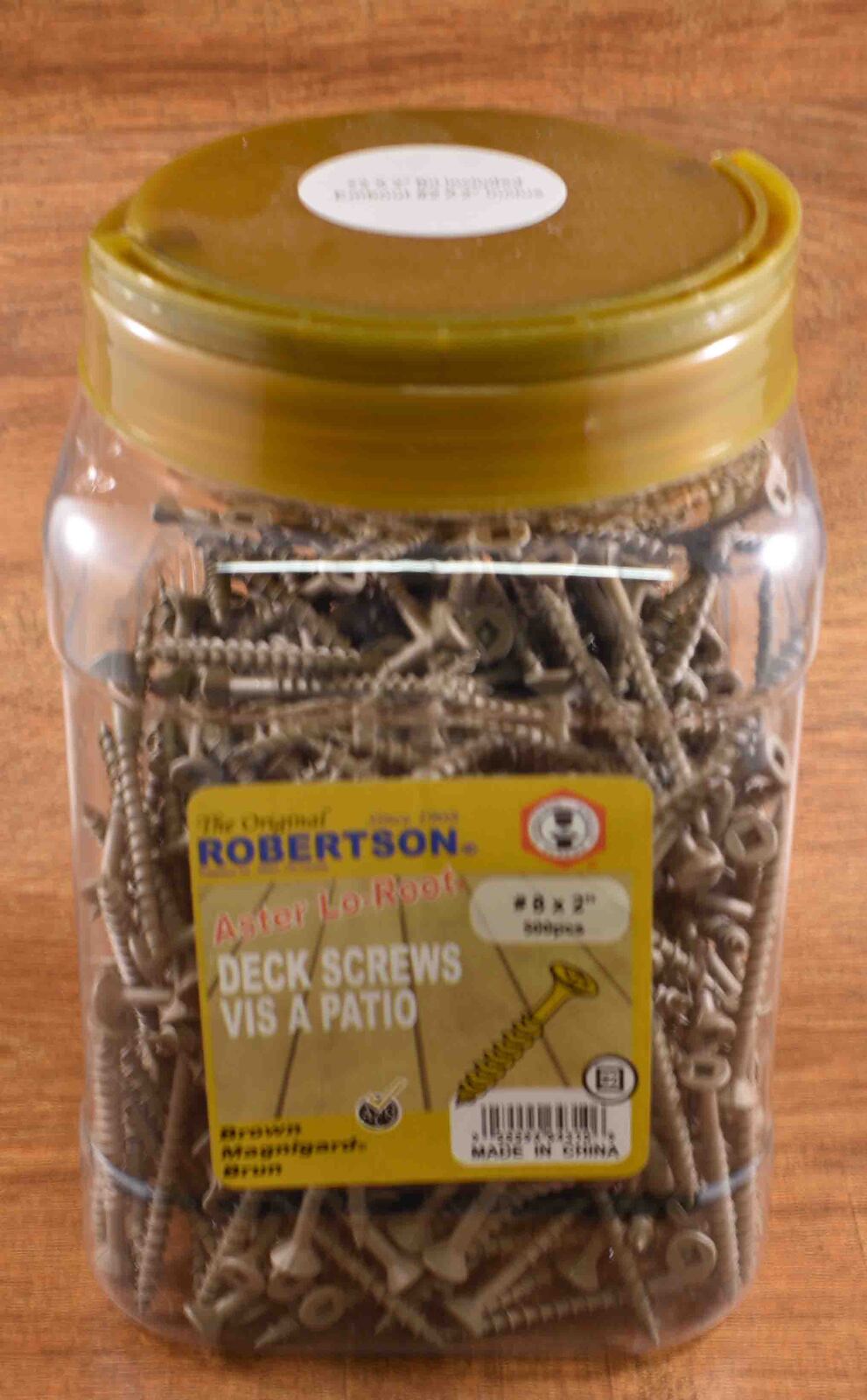 Treated Pine Brown Screws 8g x 50mm Qty 500