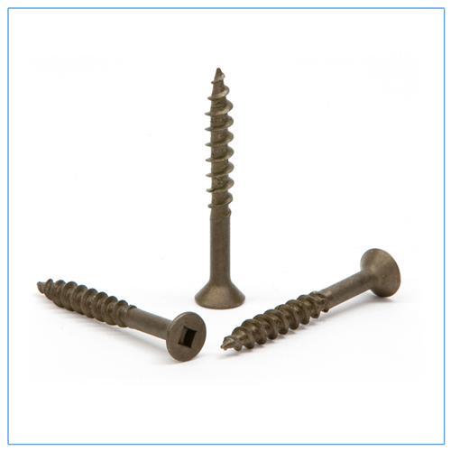 Flat HD Steel Screws 8g x 62mm Qty 50