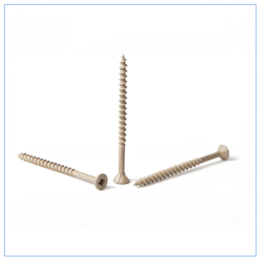 Treated Pine Brown Screws 8g x 75mm Qty 350