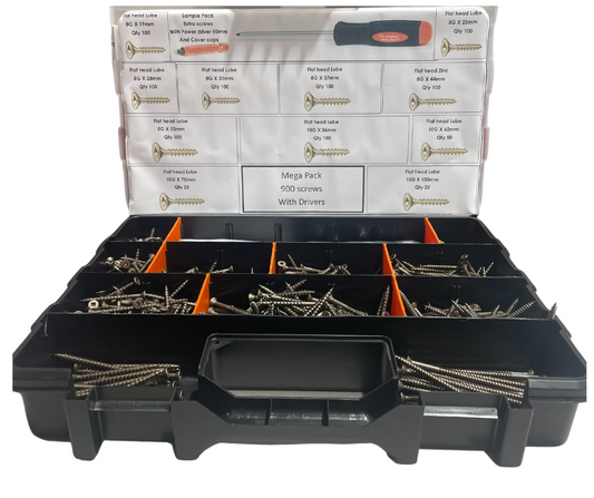 Robertson Screws Mega Pack 900 Screws