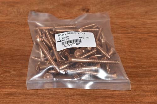 Flat HD Silicon Bronzes 10g x 50mm Qty 50
