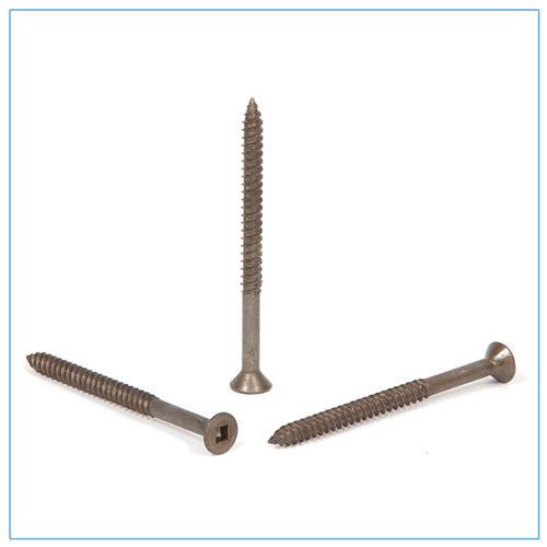 Flat HD Steel Screws 10g x 100mm Qty 50