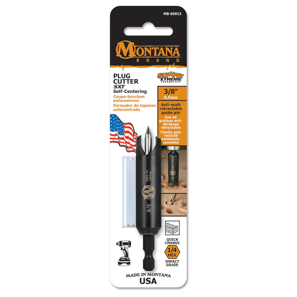 3/8" Self Centering Plug Cutter