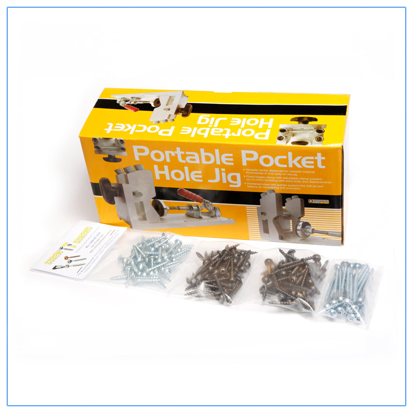 Pocket Hole Jig with Start up pack of screws