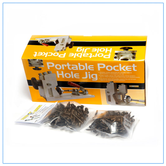 Pocket Hole Jig with Softwood pack 200 screws