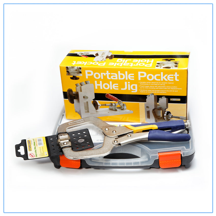 Pocket Hole Jig , Pocket hole pack 1 , with Clamp