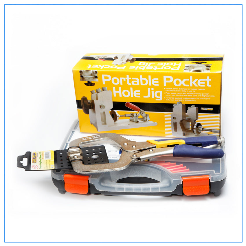 Pocket Hole Jig , Pocket hole pack 2 with Clamp